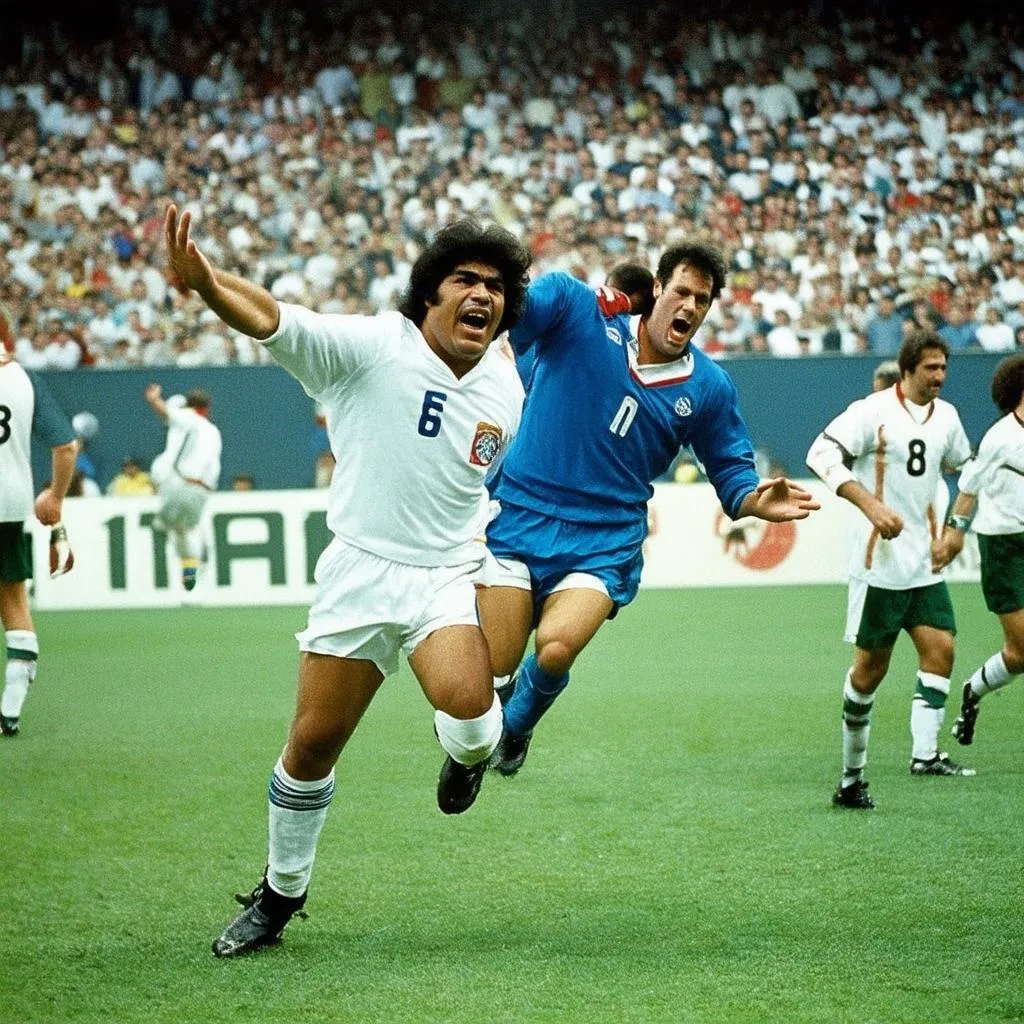 Bàn thắng bằng tay của Maradona