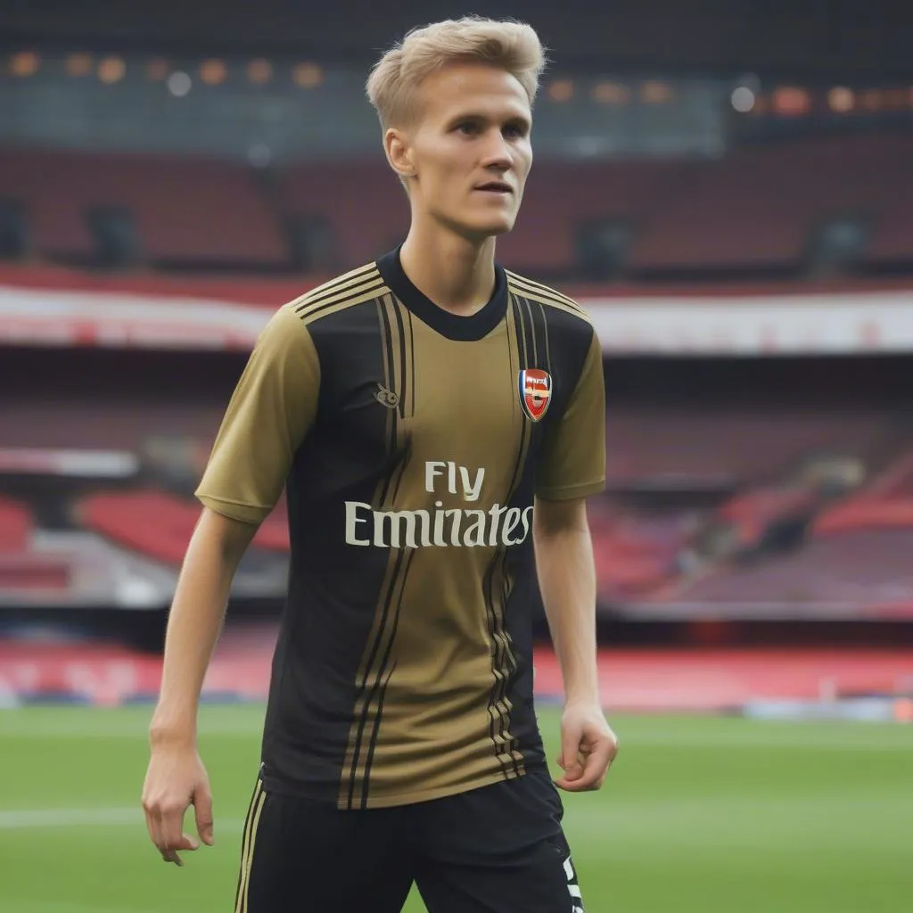 Martin Ødegaard Arsenal jersey