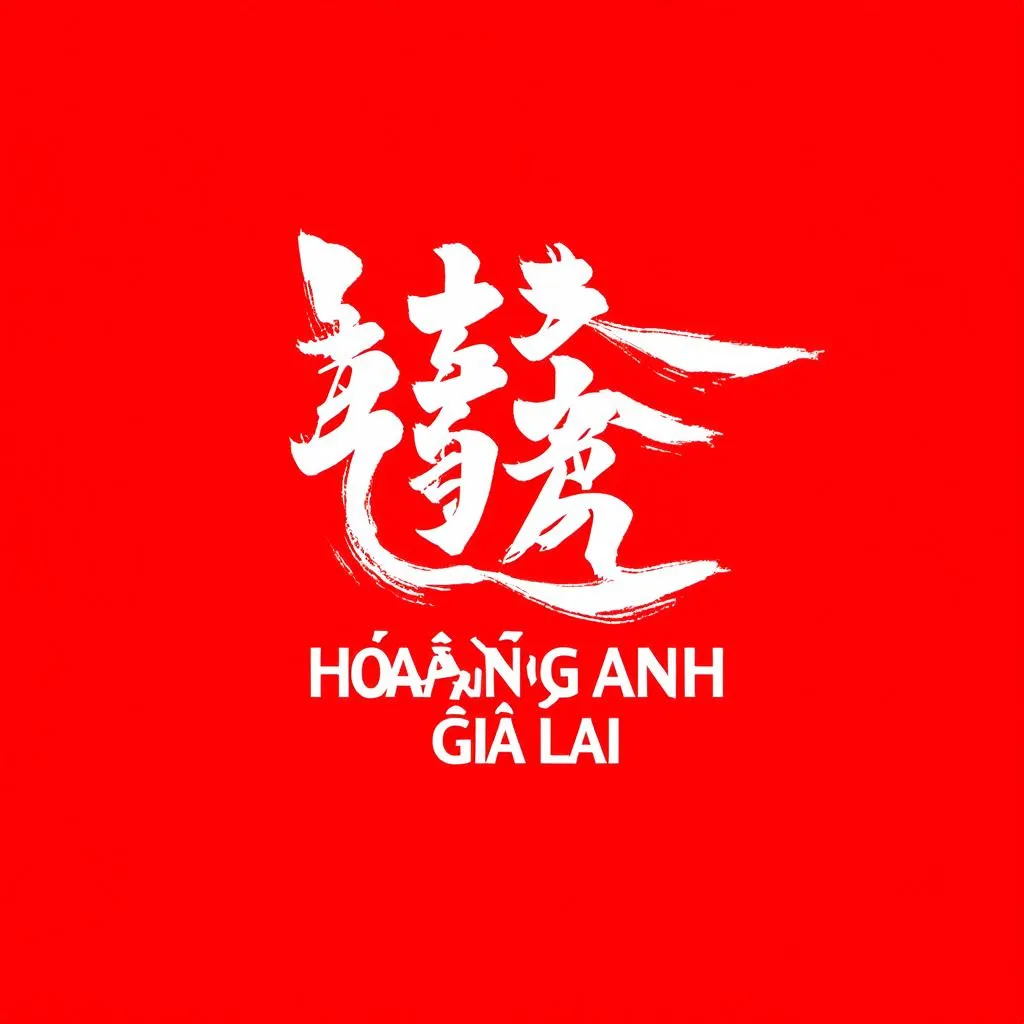 Màu đỏ logo Hoàng Anh Gia Lai