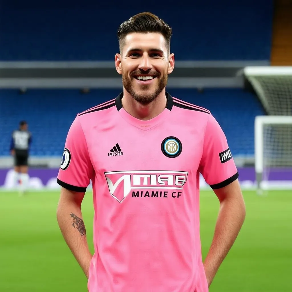 Messi trong màu áo Inter Miami