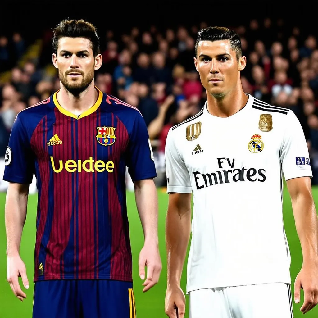 Messi và Ronaldo - Siêu sao của Barca và Real Madrid