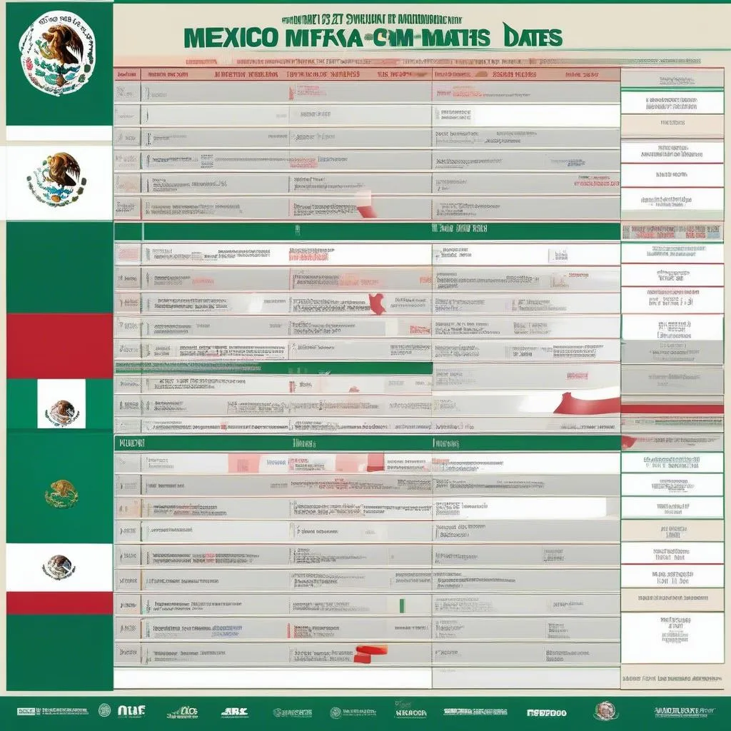 Lịch thi đấu U17 Mexico