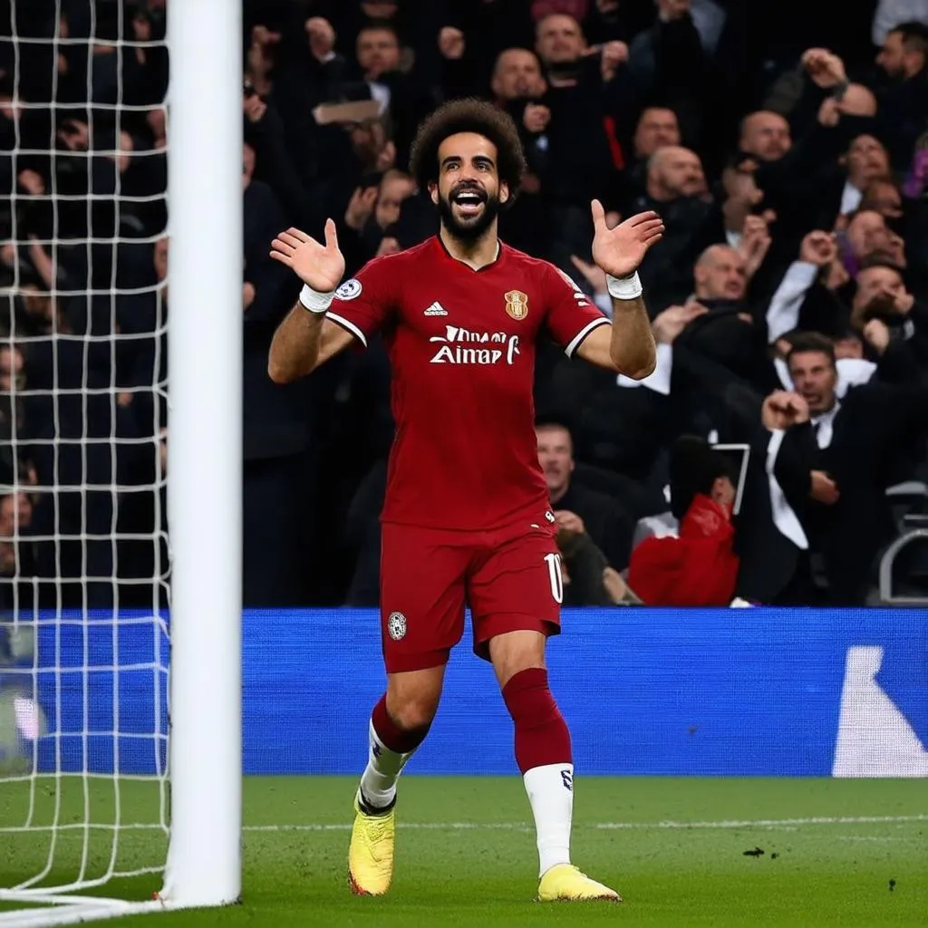 Mohamed Salah celebrate goal