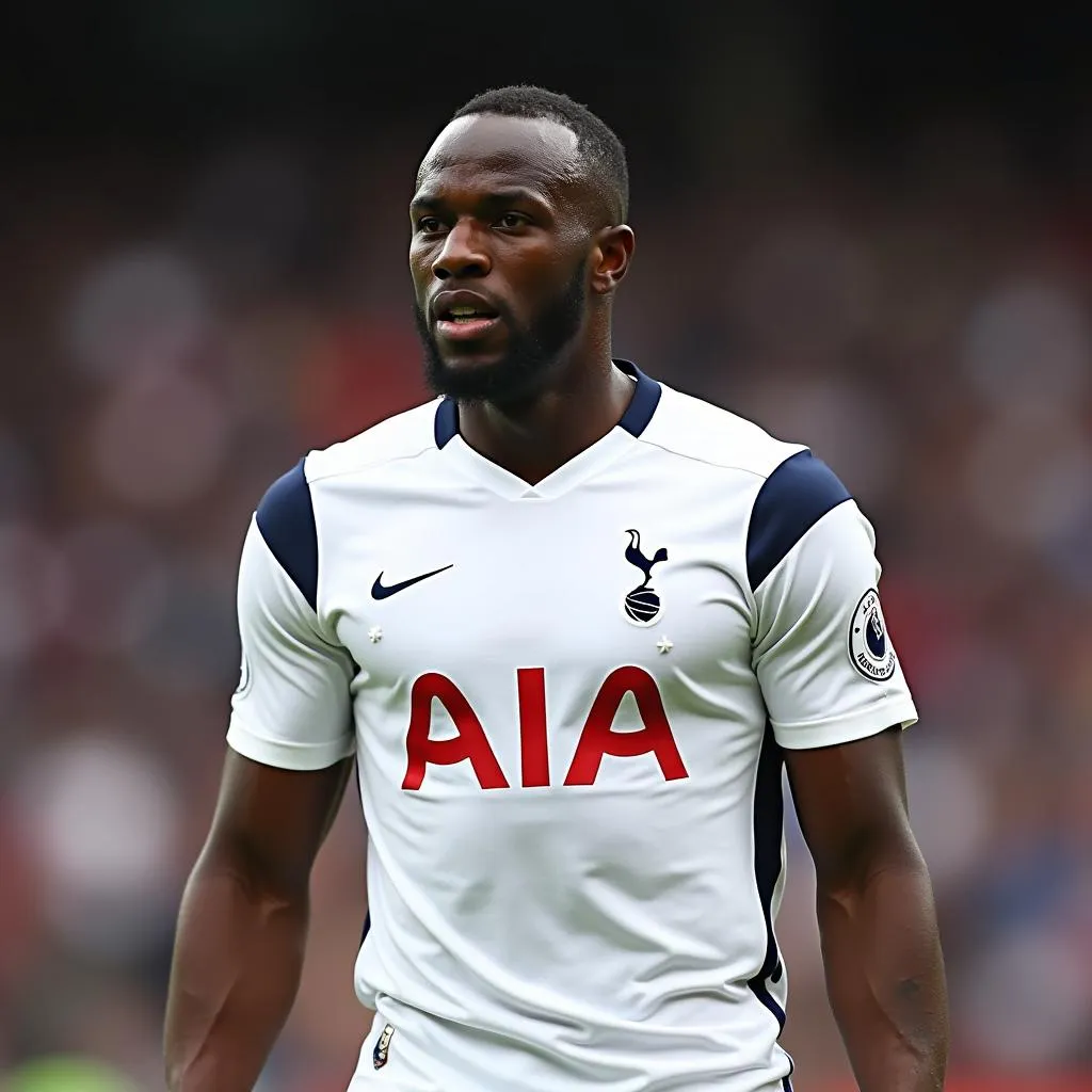 Moussa Sissoko trong màu áo Tottenham