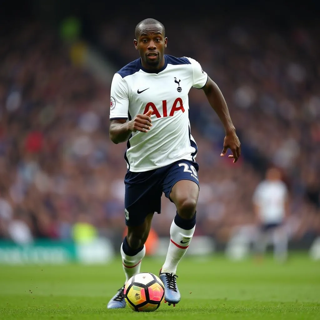 Moussa Sissoko trong màu áo Tottenham