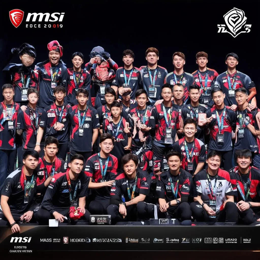 Các đội tuyển MSI 2019