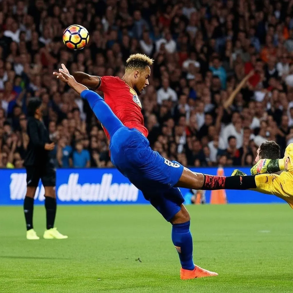 Neymar-thực-hiện-pha-gắp-bóng-qua-dau