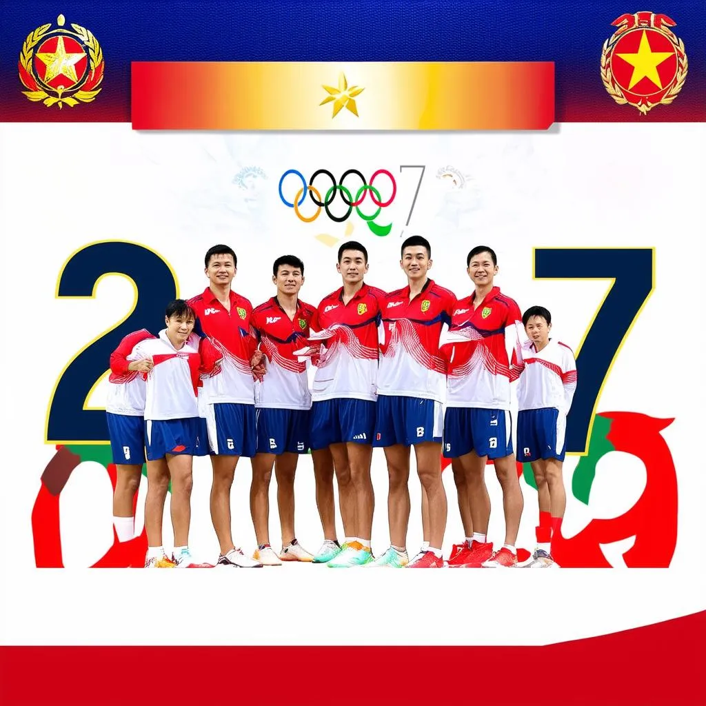 Olympic Việt Nam thi đấu