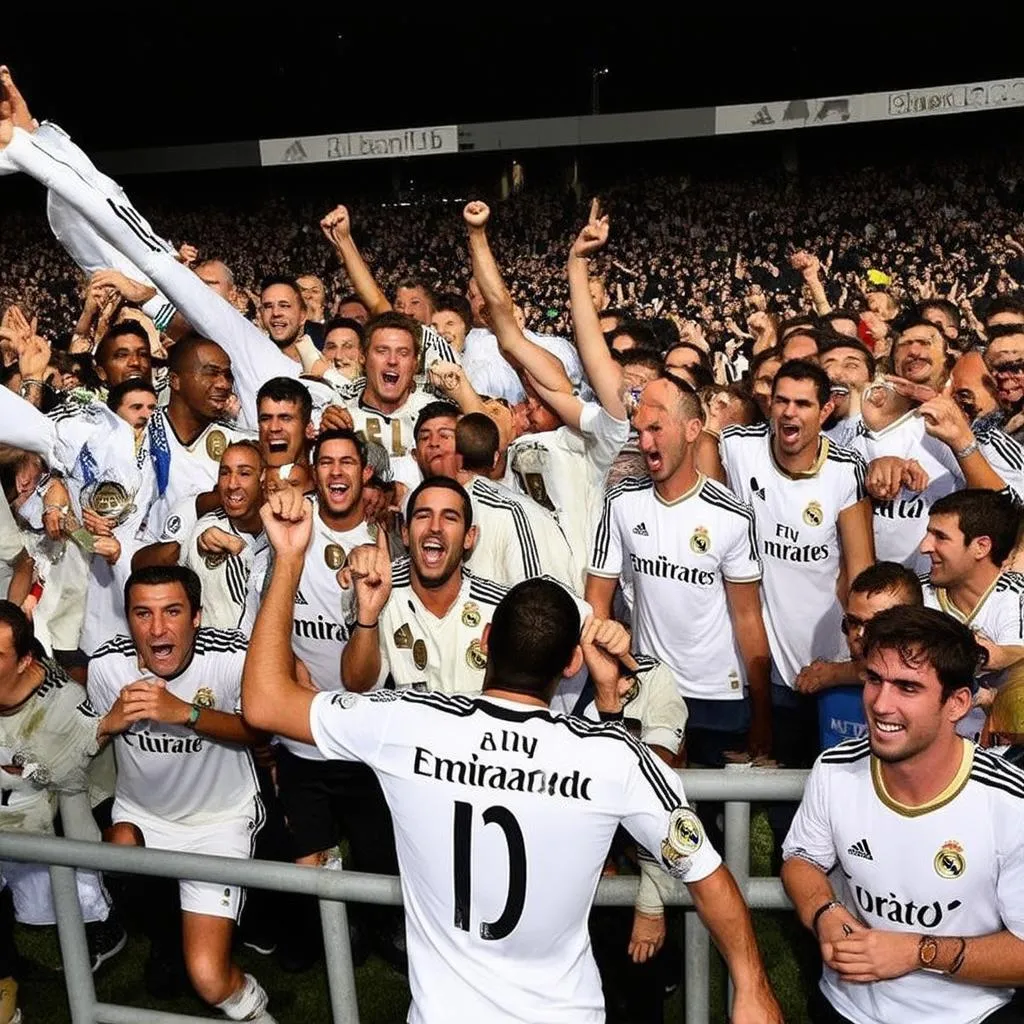 Real Madrid 2009 fans