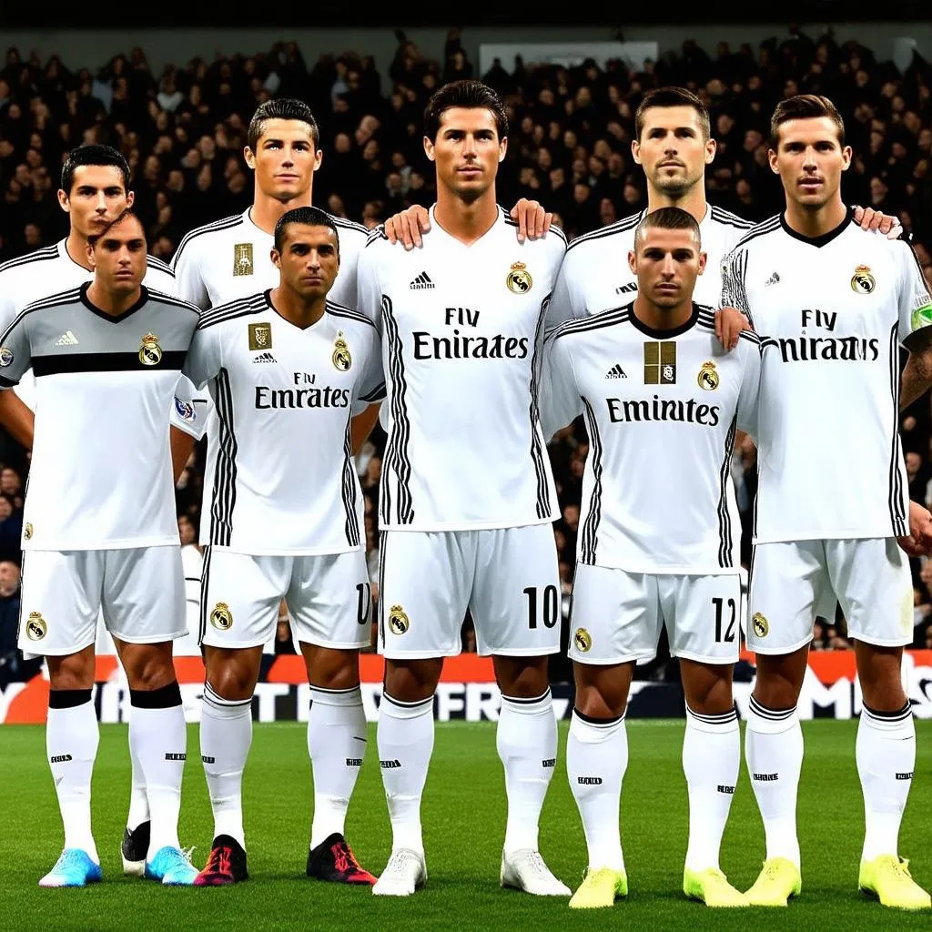 Đội hình Real Madrid ra sân