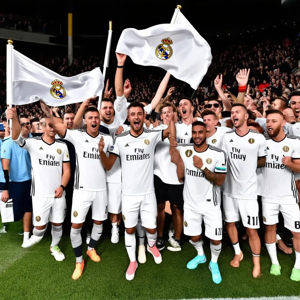 Cổ vũ Real Madrid