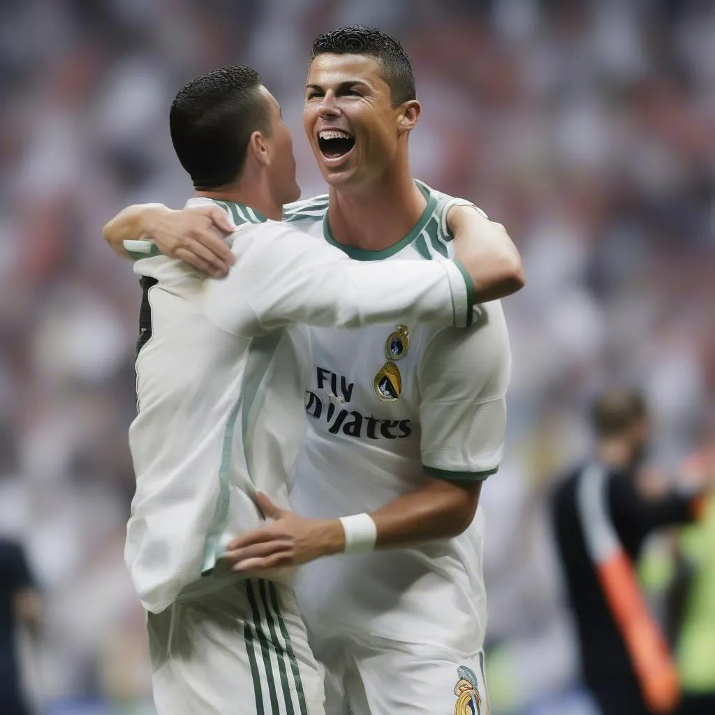 ronaldo hat-trick real madrid