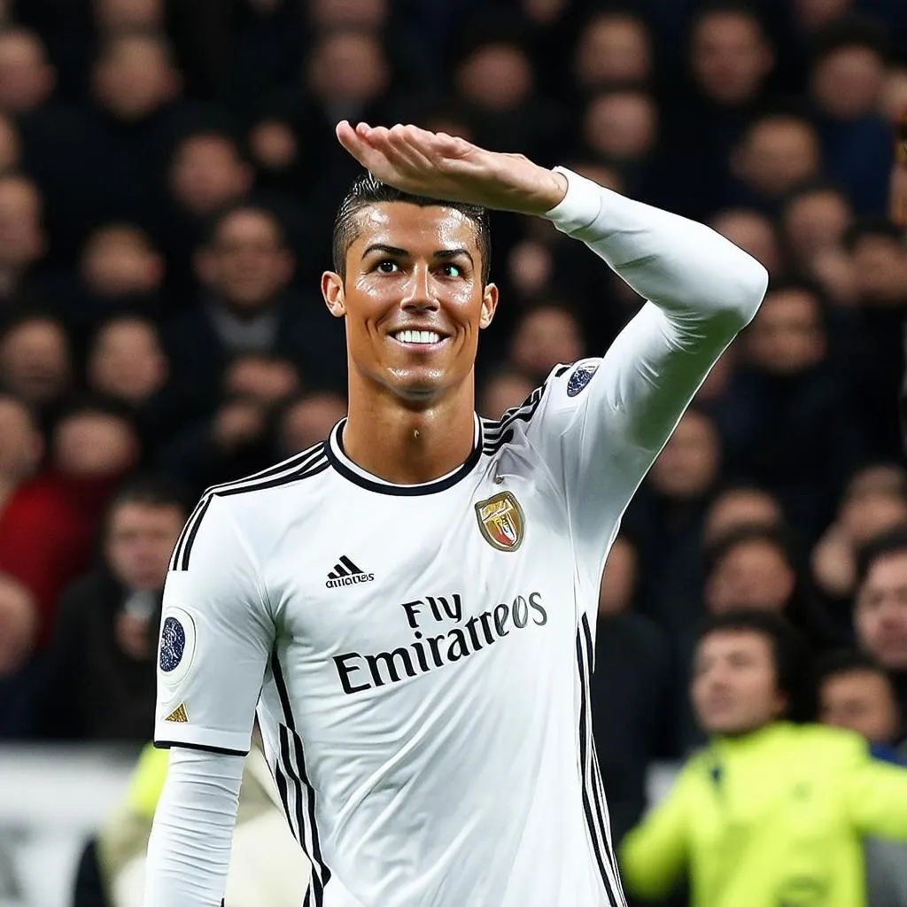 Cristiano Ronaldo sút phạt đền