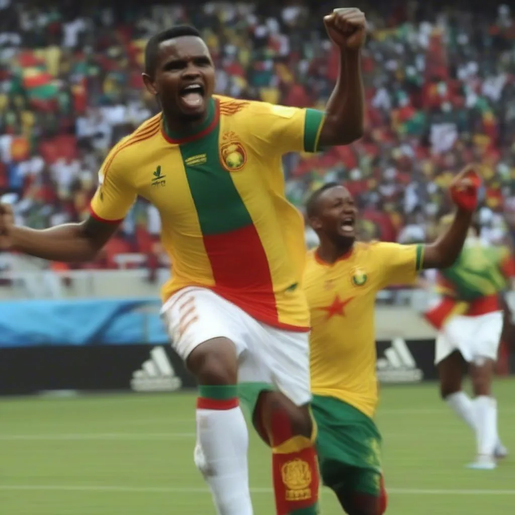 Samuel Eto'o, huyền thoại bóng đá Cameroon