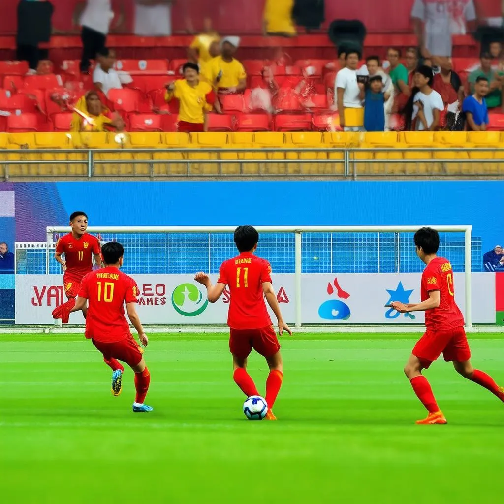 sea games 28 - chung kết việt nam myanmar