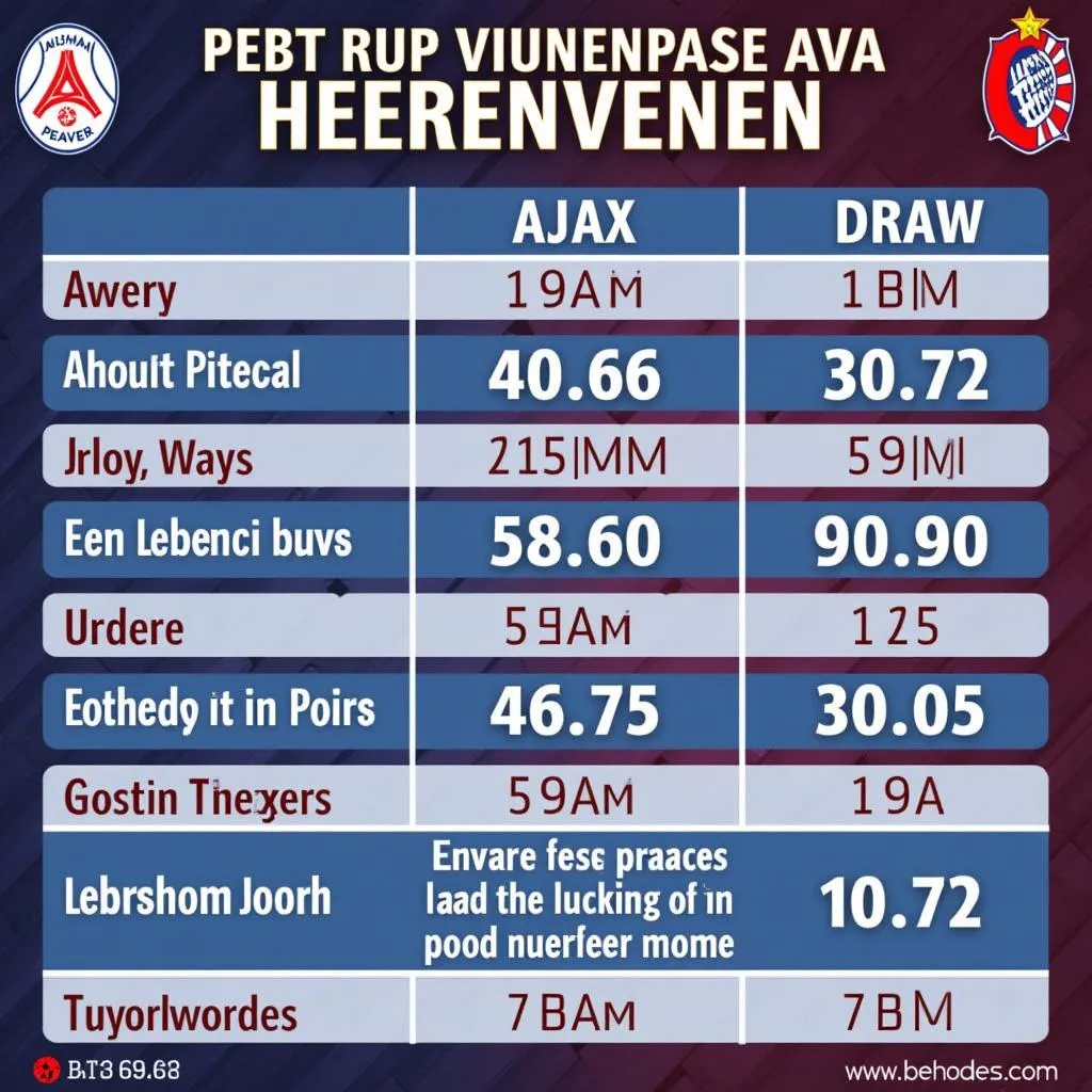 Soi kèo Ajax vs Heerenveen