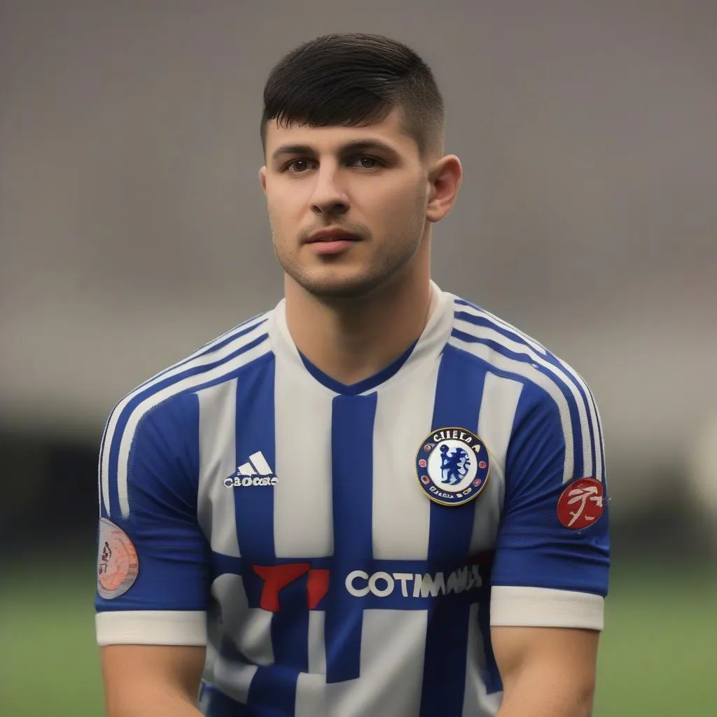 Stipe Perica thi đấu cho Chelsea