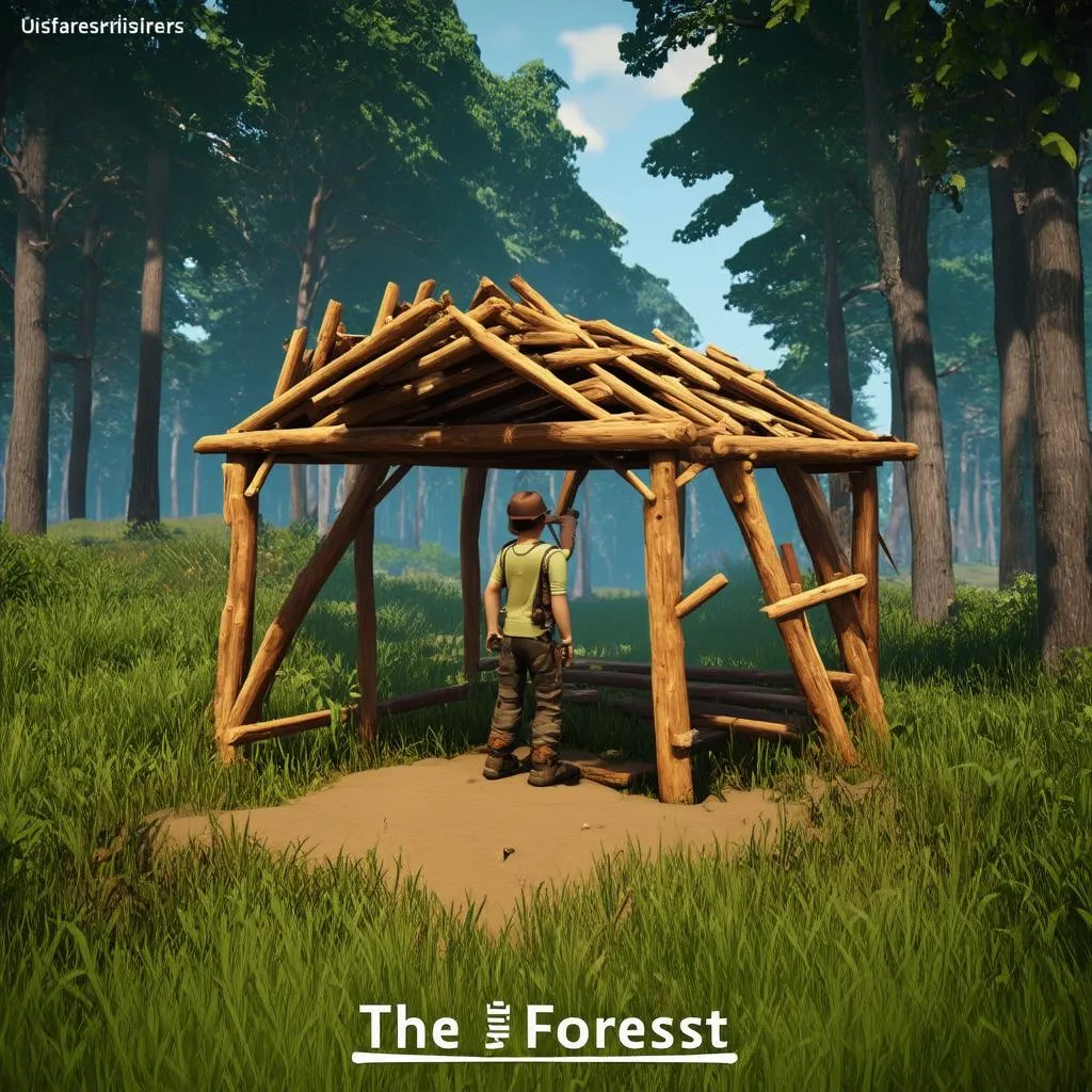 The Forest gameplay