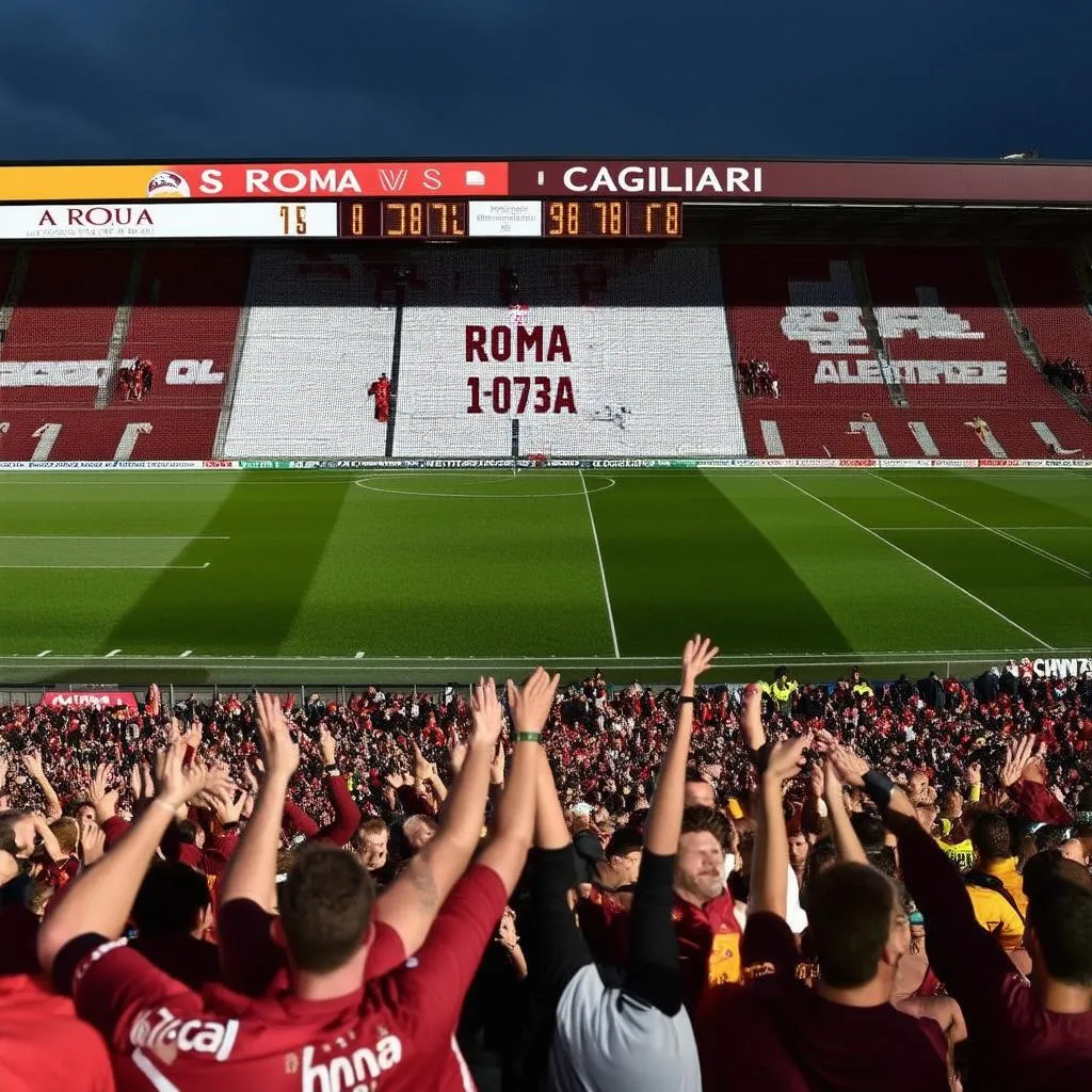 AS Roma vs Cagliari