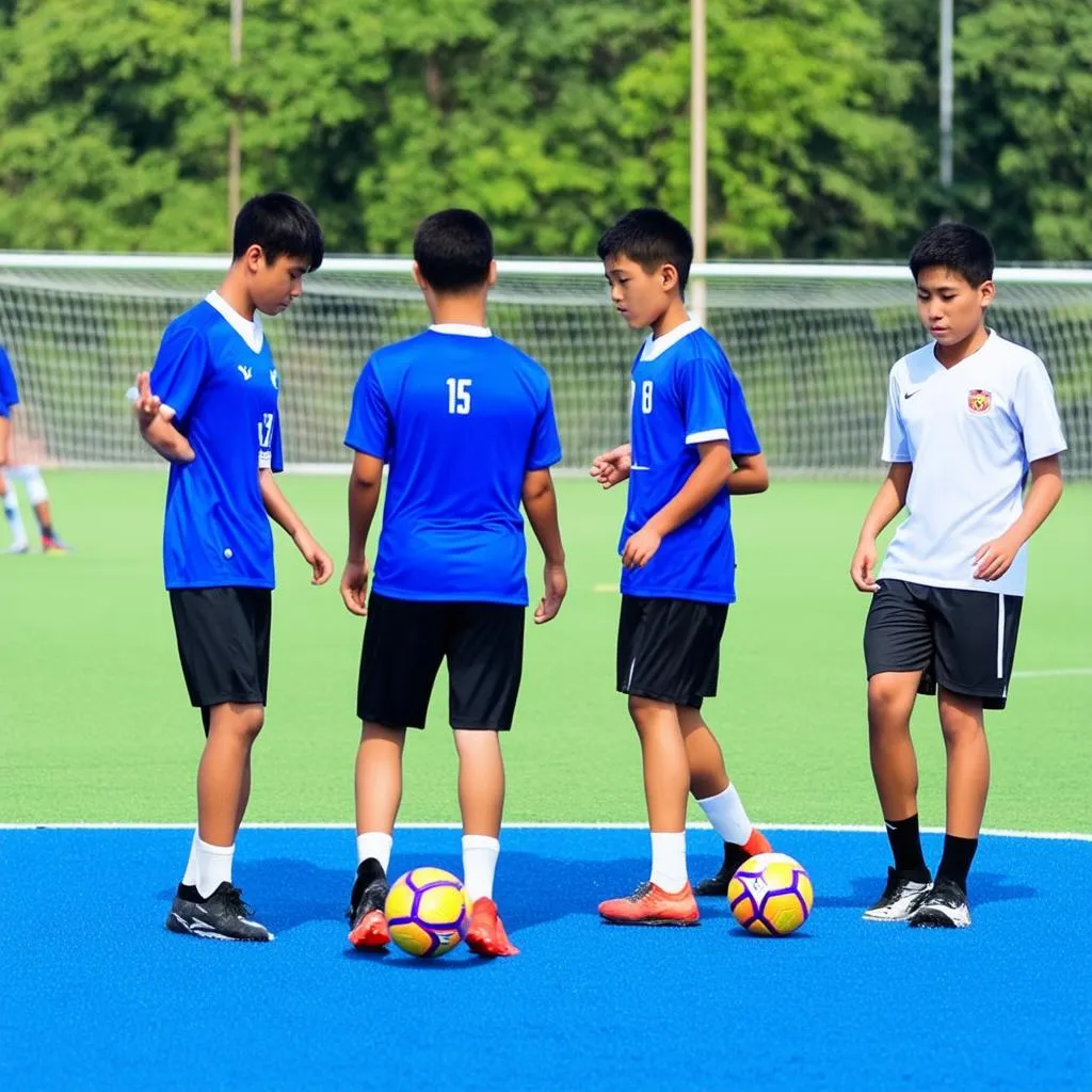 U15 SHB Đà Nẵng tập luyện