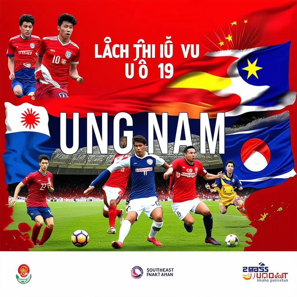 Lịch thi đấu U19 Đông Nam Á