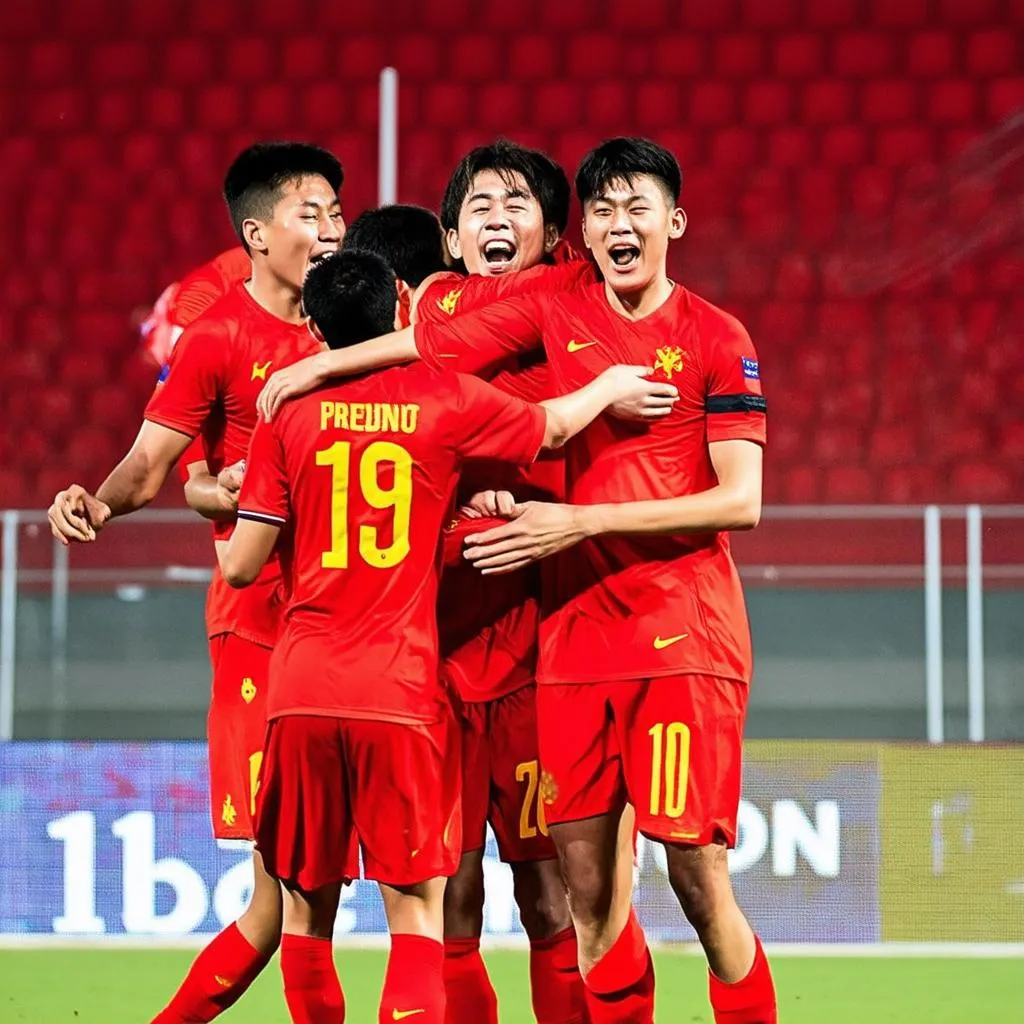 u19 việt nam hướng tới chiến thắng