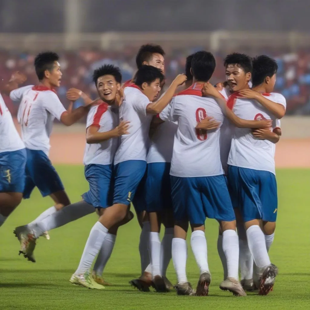 u22 việt nam vs đông timor