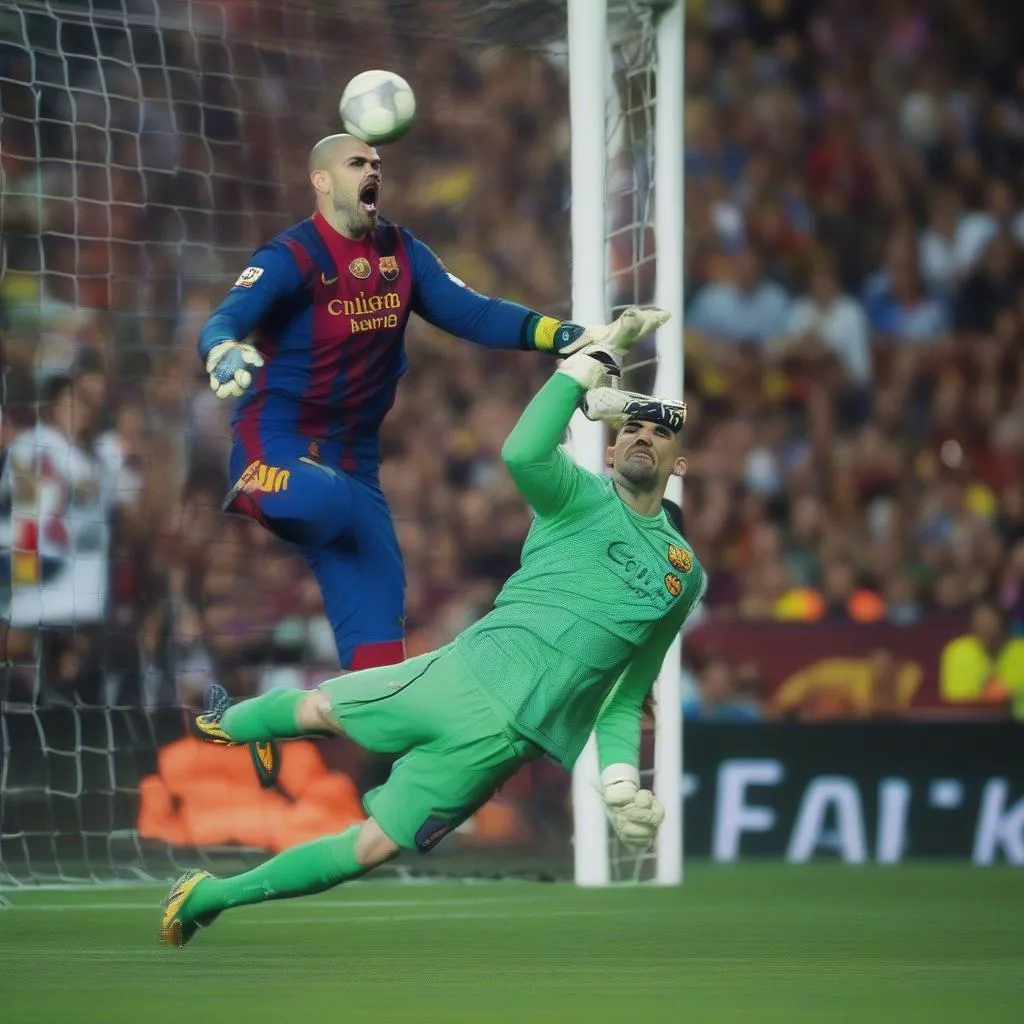 Victor Valdés, thủ môn huyền thoại của Barcelona