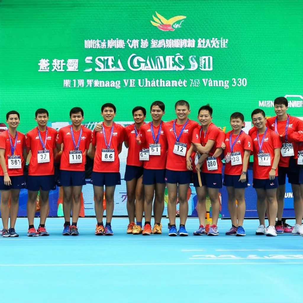 Vận động viên Việt Nam tham gia Sea Games 30