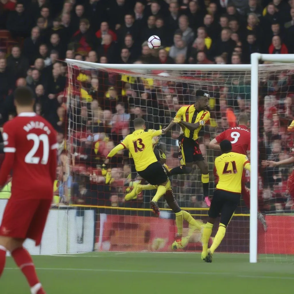 Watford vs Liverpool tại sân Vicarage Road