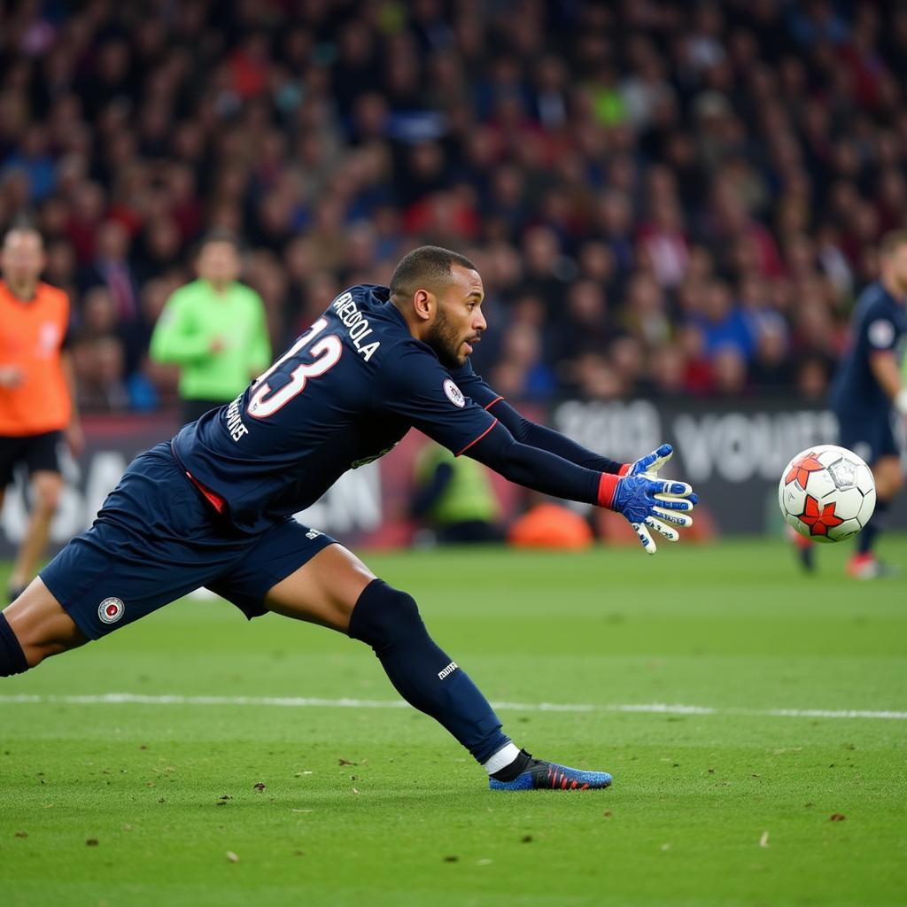 Alphonse Areola trong màu áo PSG