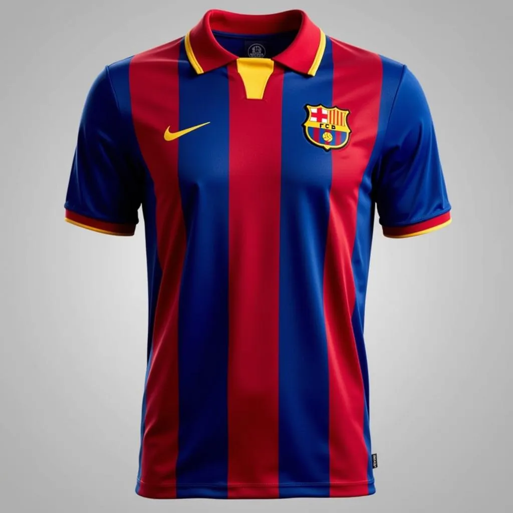 Thiết kế áo Barca 2015