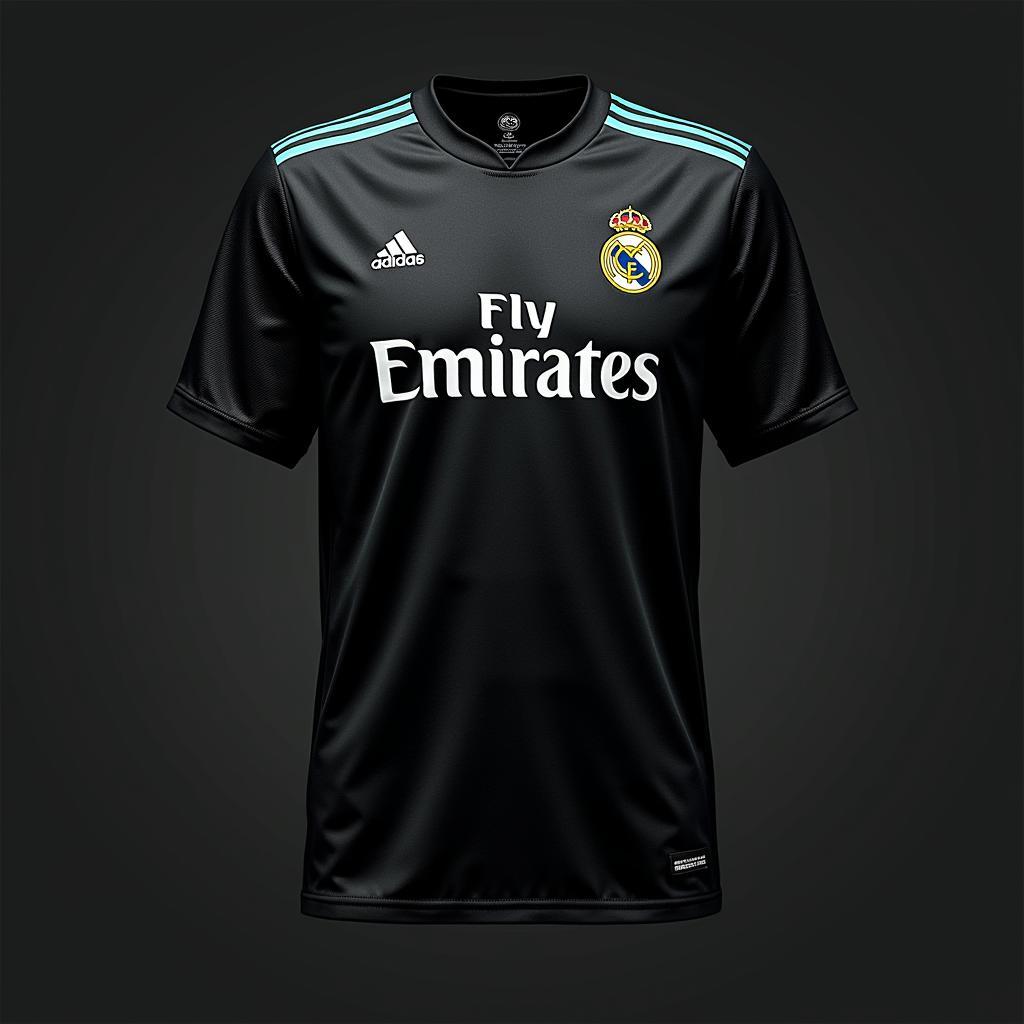 Áo đấu sân khách Real Madrid 2018