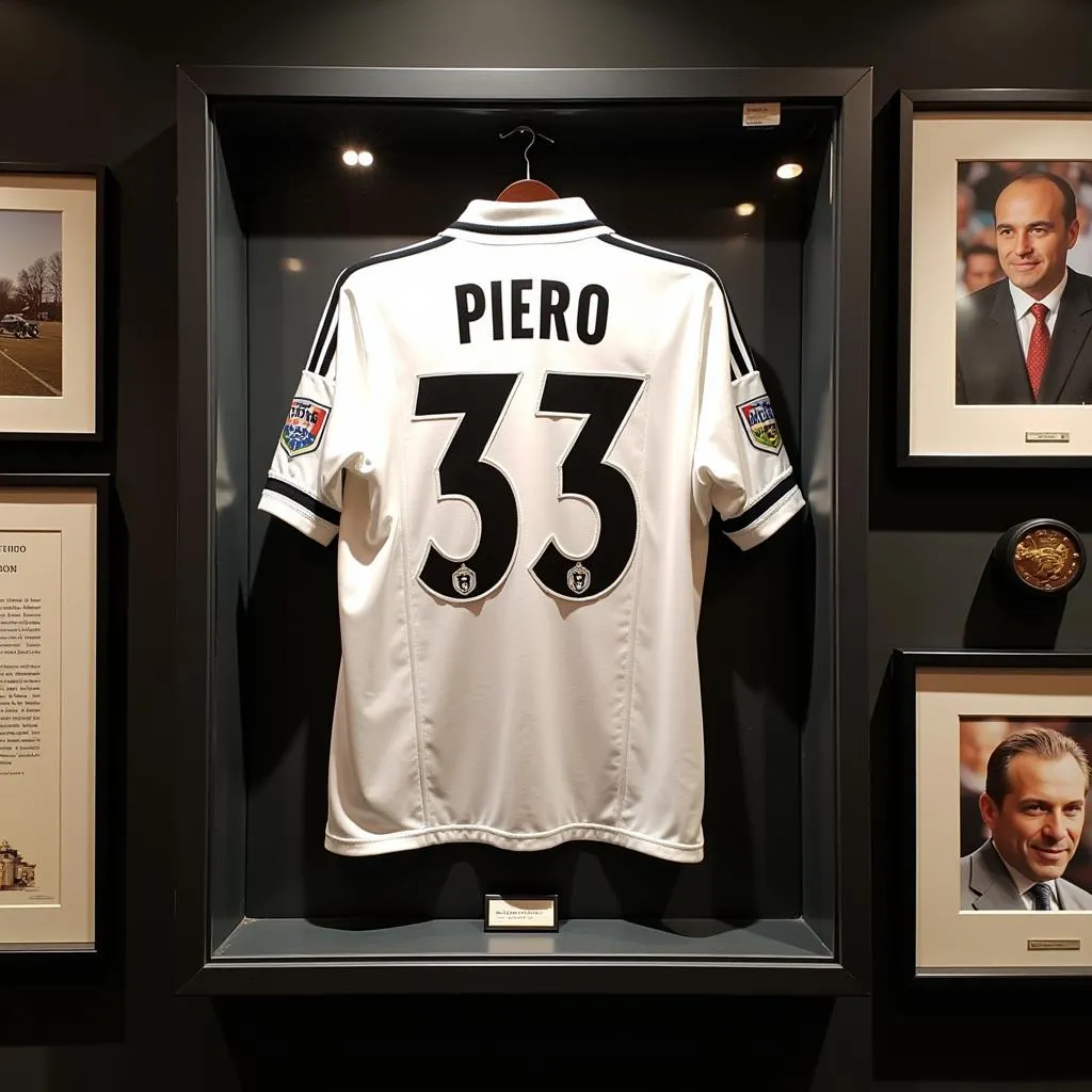 Áo số 33 Del Piero Bảo tàng Juventus