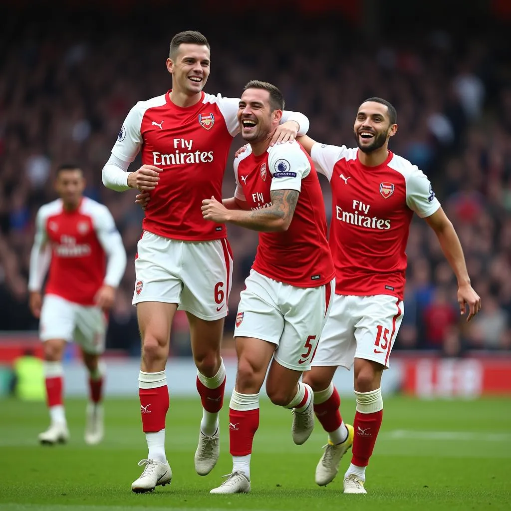 Arsenal thăng hoa phong độ cao