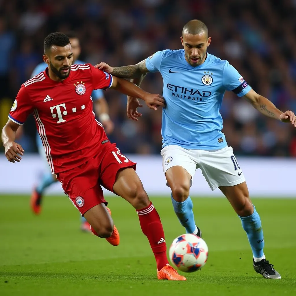 Bayern Munich vs Manchester City đối đầu