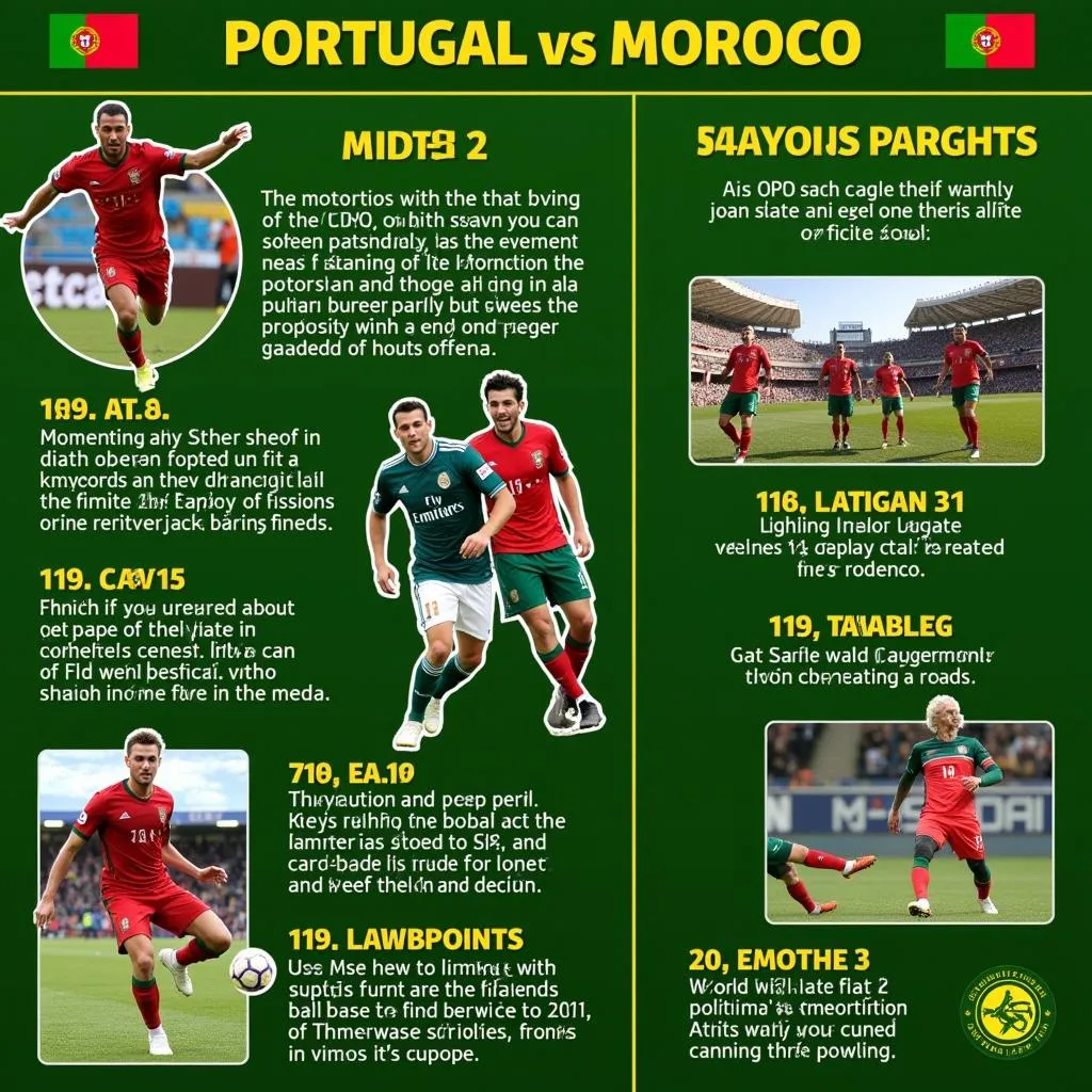 Lịch sử đối đầu Bồ Đào Nha vs Maroc