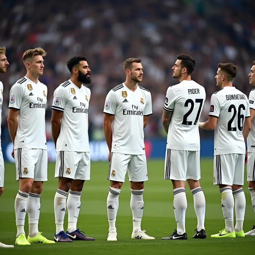 Các cầu thủ Real Madrid