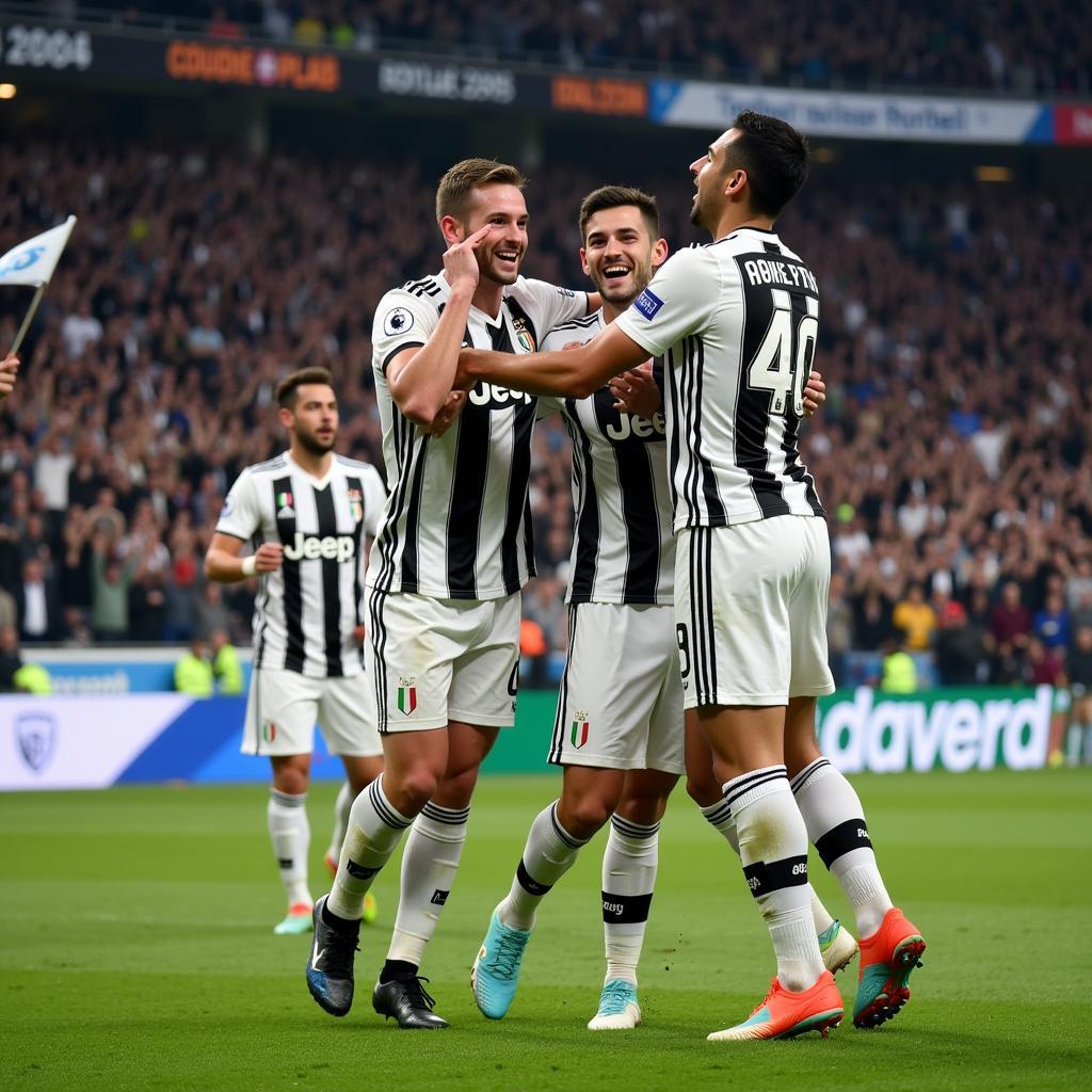 Các Cầu Thủ Juventus Trong Áo Đấu Mới