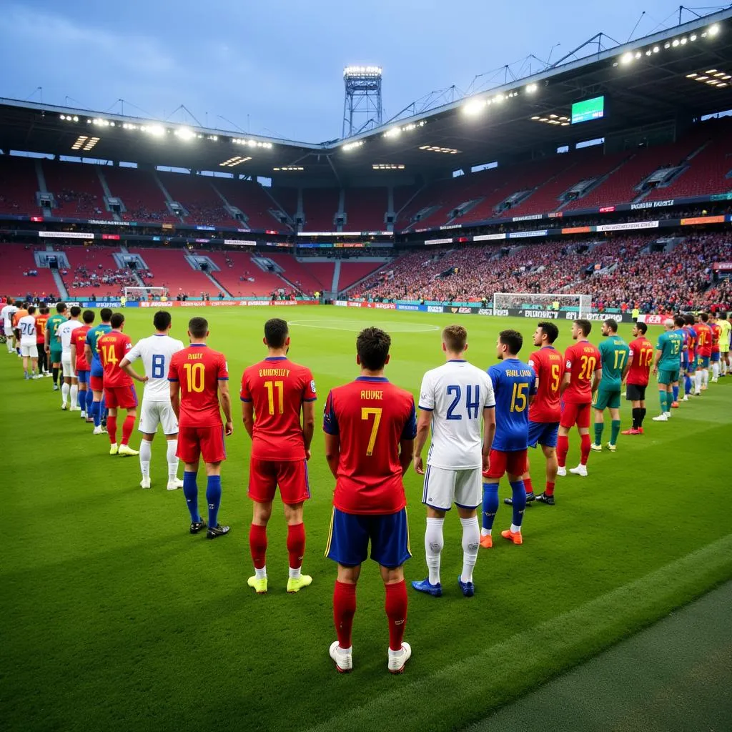 Các đội tuyển tham dự Euro 2021