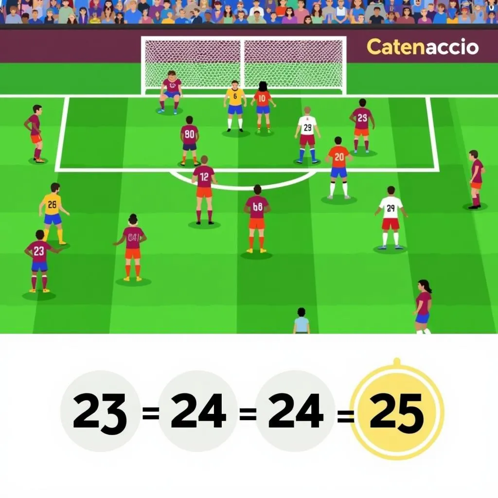 Catenaccio và dãy số phòng thủ