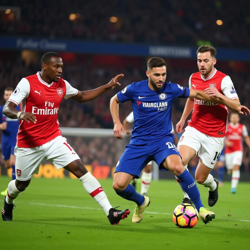 Arsenal giành chiến thắng ấn tượng trước Chelsea