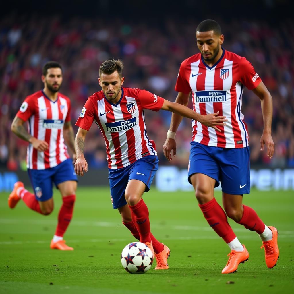 Chiến thuật phản công của Atletico Madrid