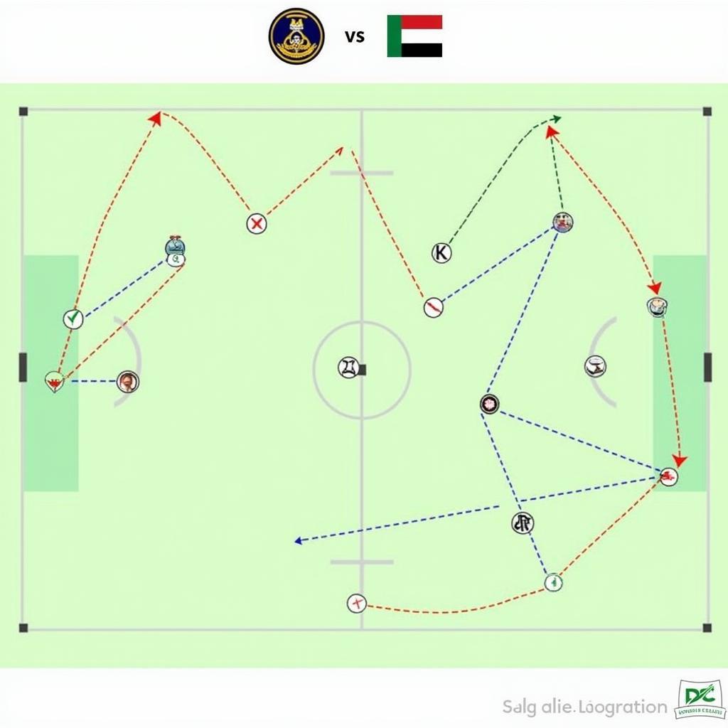 Chiến thuật dự kiến Úc vs UAE