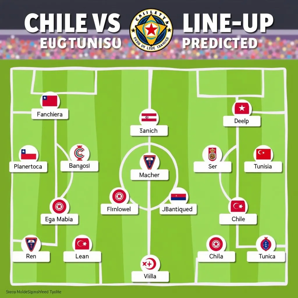 Đội hình Chile vs Tunisia