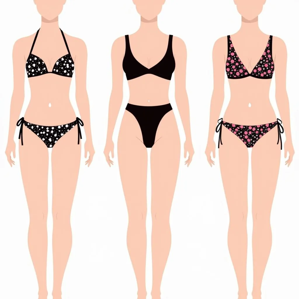 Chọn bikini cho người thấp bé