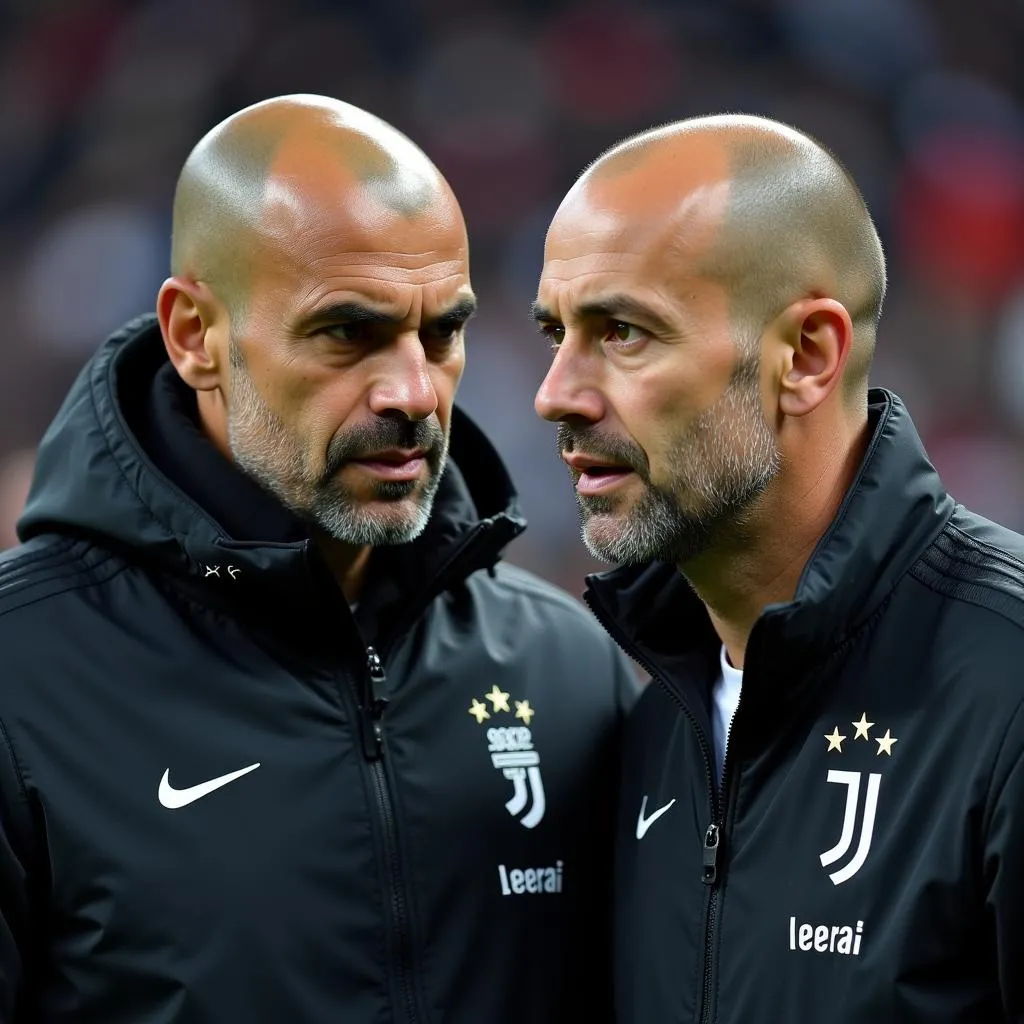 Cuộc đối đầu giữa Guardiola và Juventus