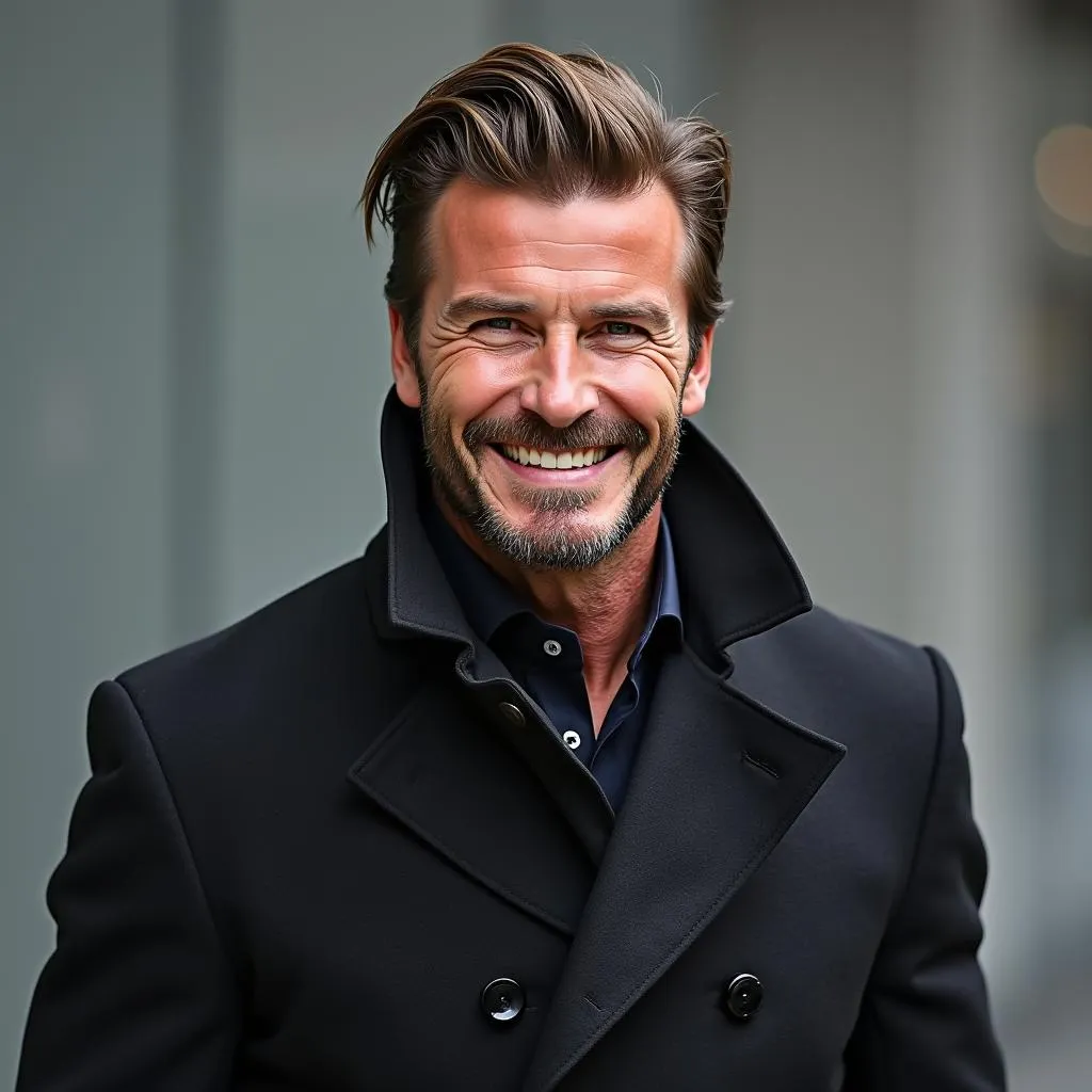 David Beckham, một trong những huyền thoại bóng đá đẹp trai nhất mọi thời đại