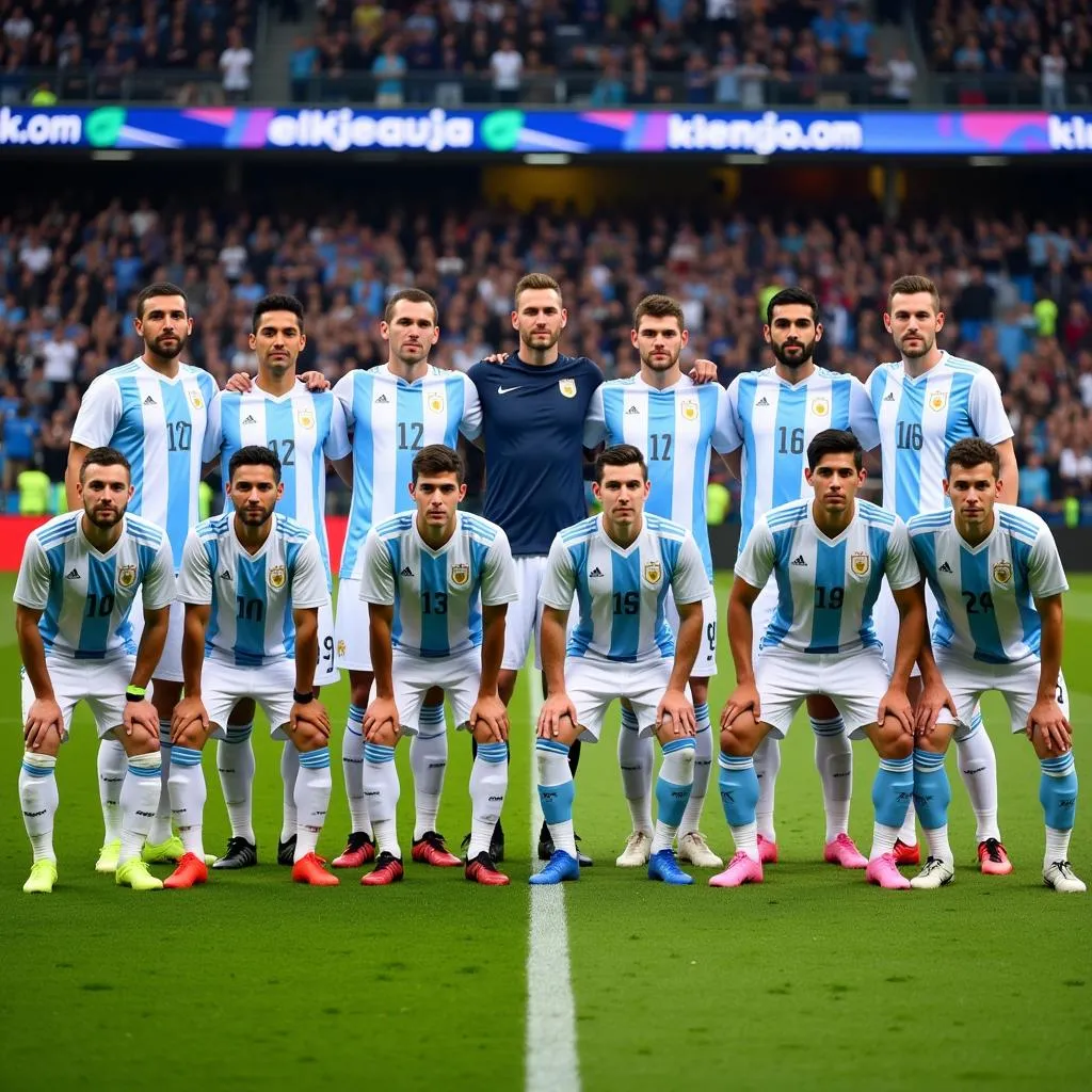 Đội hình ra sân của Argentina tại World Cup 2022