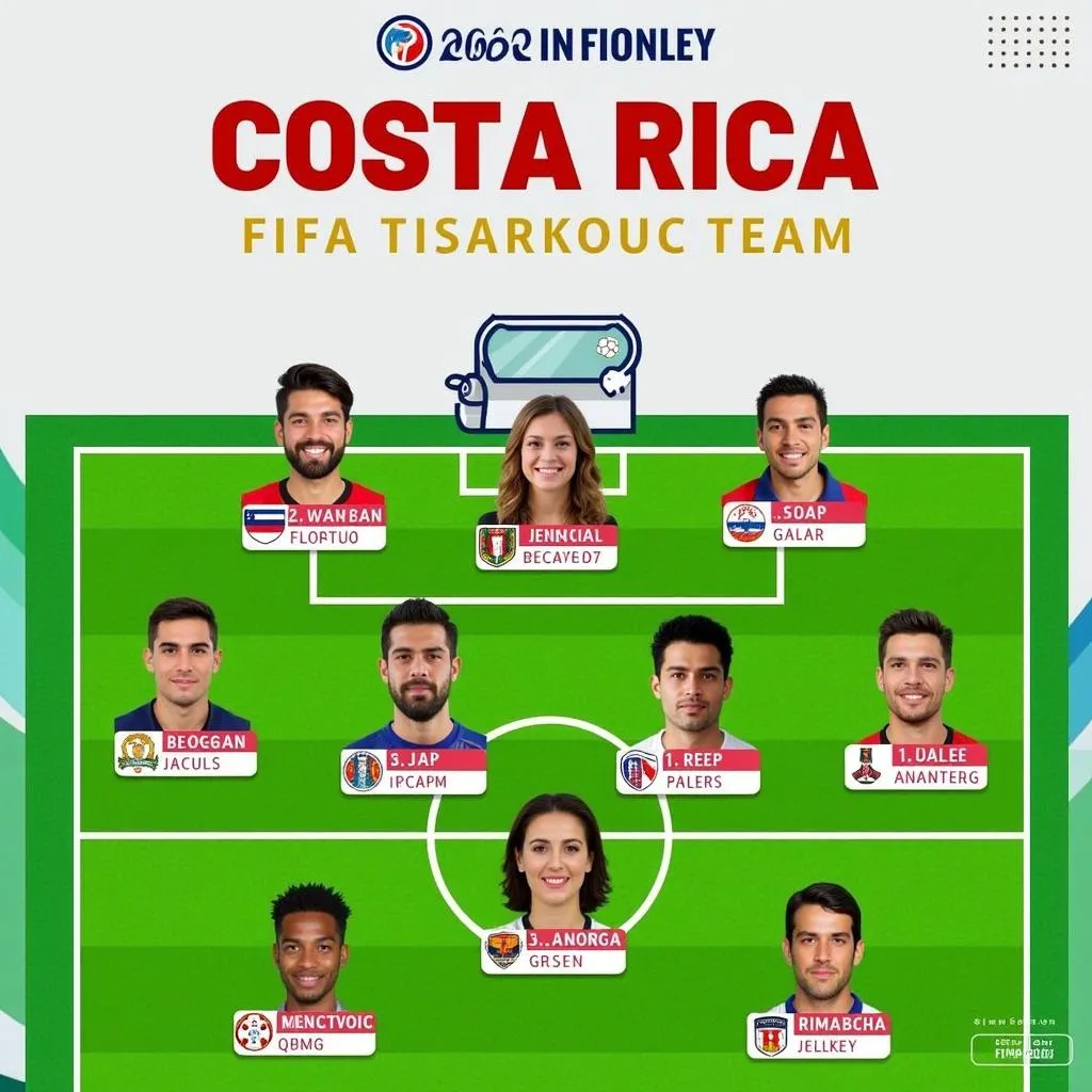 Đội hình Costa Rica tại World Cup 2022